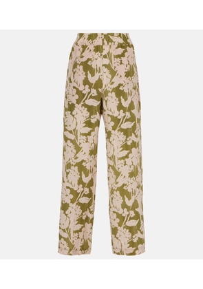 Victoria Beckham Silk pajama pants