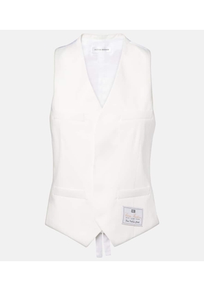 Victoria Beckham Tie-detail vest