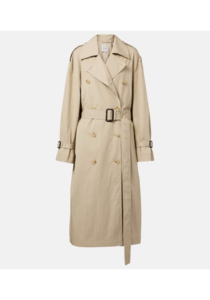 Toteme Cotton-blend trench coat