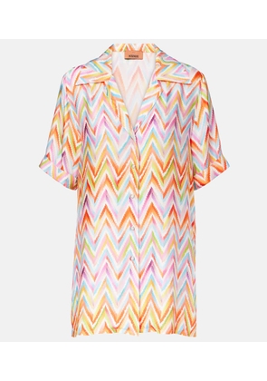 Missoni Zigzag oversized shirt