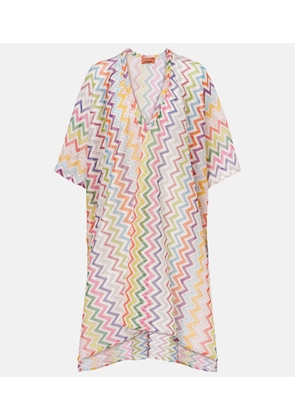 Missoni Zig Zag semi-sheer beach dress
