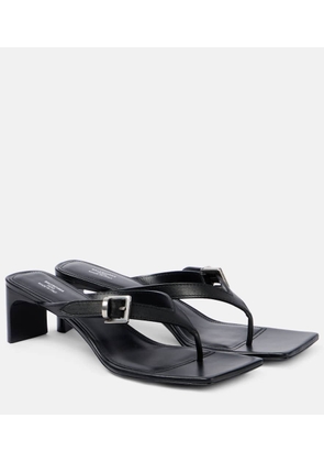 Balenciaga Bel Air 50 leather sandals