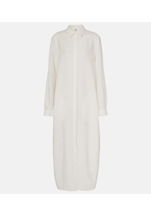 Toteme Silk-blend shirt dress