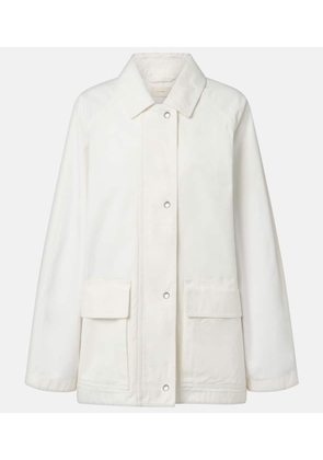 The Row Elodianna cotton canvas jacket
