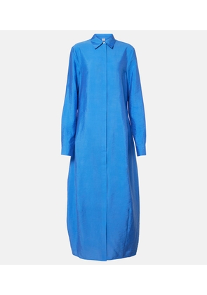 Toteme Silk-blend shirt dress