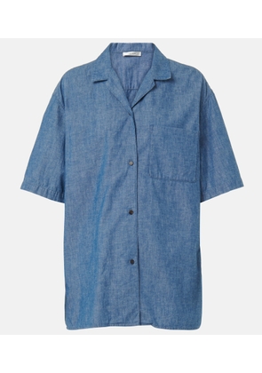 The Row Jorge cotton chambray shirt