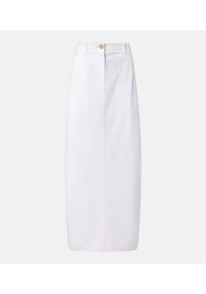 Khaite Lucian cotton poplin maxi skirt