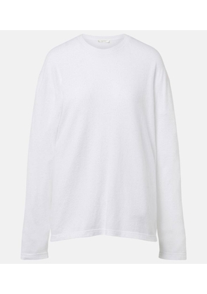 The Row Kabira oversized cotton sweatshirt