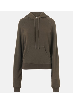 The Row Timia cotton and cashmere hoodie