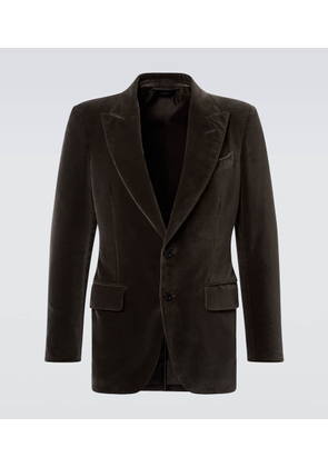 Tom Ford Dyllan cotton velvet blazer