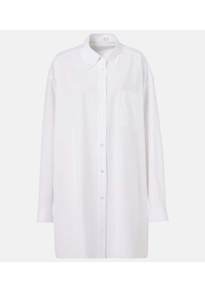 The Row Victoria oversized cotton poplin shirt