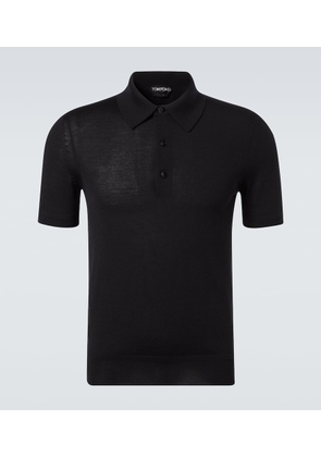 Tom Ford Cashmere and silk polo shirt