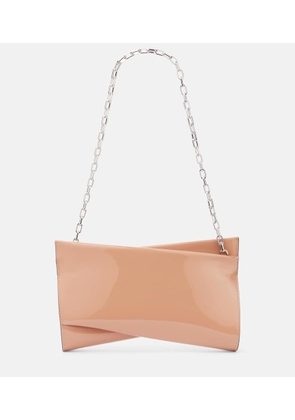 Christian Louboutin Loubitwist Small patent leather clutch