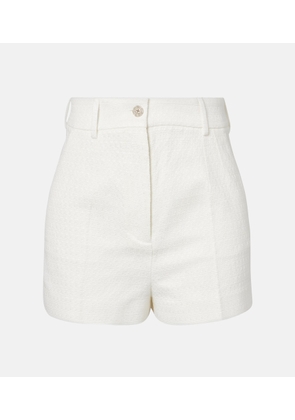 Dolce&Gabbana Cotton and linen-blend shorts