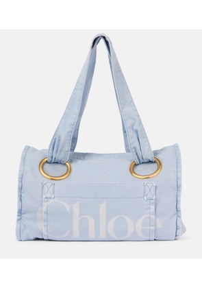Chloe Chloe Plage logo tote bag
