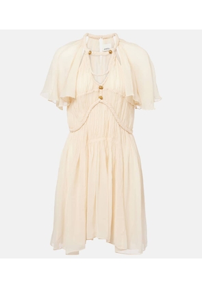 Isabel Marant Ranadial silk chiffon minidress