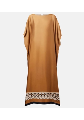 Max Mara Belli satin kaftan