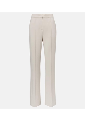 Max Mara Dinda high-rise jersey straight pants