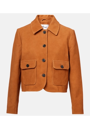 Self-Portrait Suede jacket