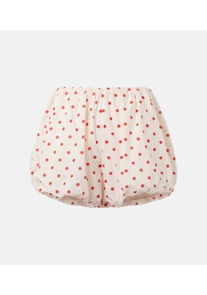 Posse Aurelia polka-dot shorts
