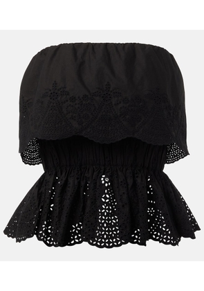 Posse Beryl peplum cotton top