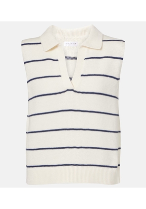 Velvet Nayla cotton and cashmere sweater vest