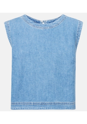 Velvet Loren denim top