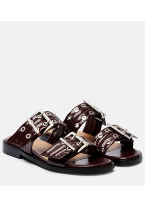 Ganni Feminine Buckle sandals