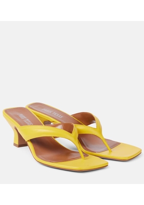 Paris Texas Portofino 55 leather thong sandals