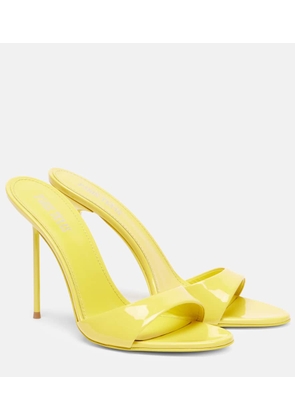 Paris Texas Lidia patent leather mules