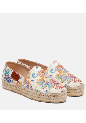 Etro Floral espadrilles