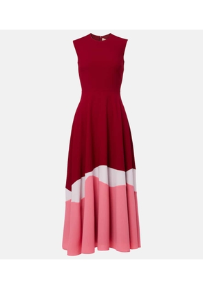 Roksanda Gradient crepe cocktail dress