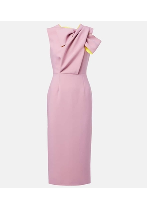 Roksanda Bow-detail crepe dress