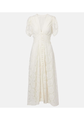 Rixo Novara floral cotton-blend maxi dress