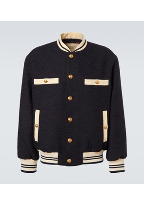 Valentino Tweed bomber jacket