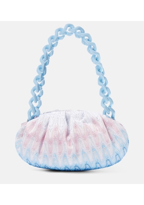 Missoni Zigzag ombre lame shoulder bag