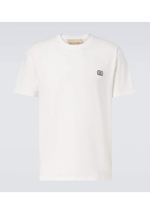 Valentino VLogo cotton jersey T-shirt