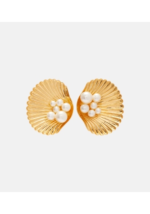 Jennifer Behr Maricela gold-plated earrings
