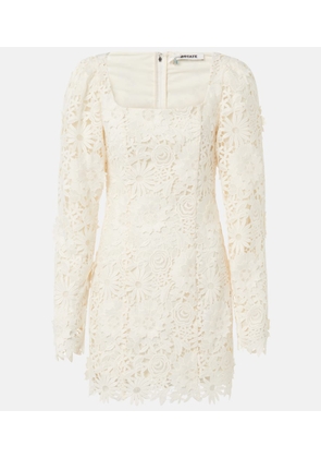 Rotate Bridal floral-applique minidress