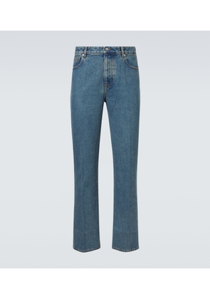 Valentino Mid-rise straight jeans