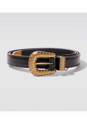 Valentino Garavani VLogo leather belt