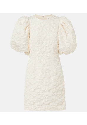 Rotate Bridal jacquard minidress