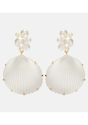 Jennifer Behr Sela faux-pearl drop earrings