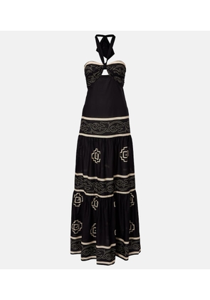 Johanna Ortiz Orilla Del Mar cotton poplin maxi dress