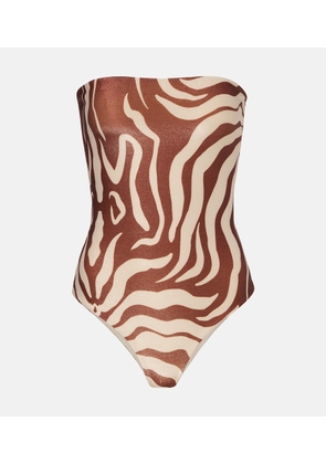 Johanna Ortiz Alta Mar printed swimsuit