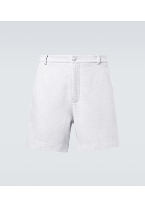 God's True Cashmere Explorer cashmere and cotton denim shorts