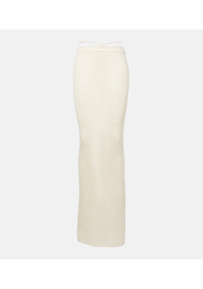 Bananhot Alma knitted maxi skirt