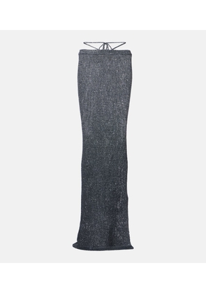 Bananhot Alma sequined maxi skirt