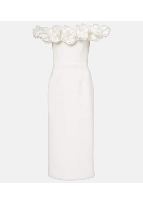 Rebecca Vallance Bridal off-shoulder minidress