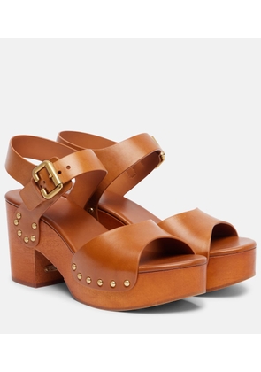 Chloe Jeannette 80 studded leather sandals